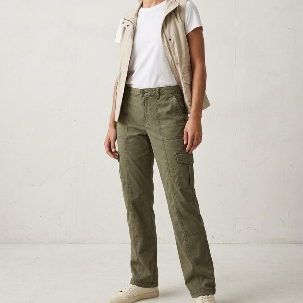 Dkny olive green cargo pants